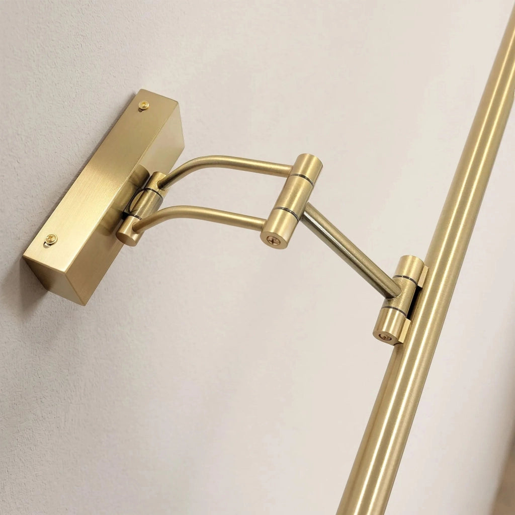 Applique Da Bagno Led Swe023-1w 60cm Brush Gold