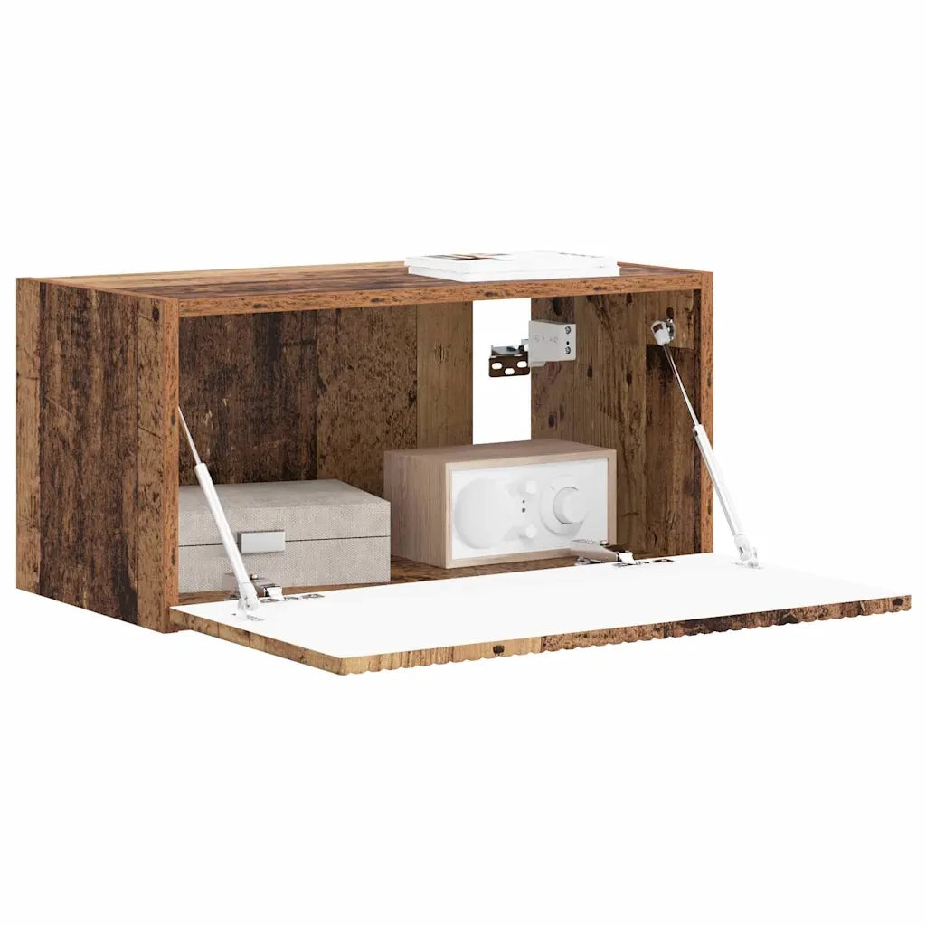 Mobile TV da parete-Mobile TV a Muro-Credenza TV Legno vecchio 60 x 31 x 29.5 cm 502820