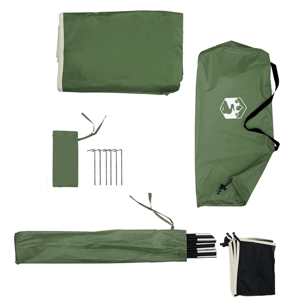 Frangivento da Campeggio Verde 344x120 cm Impermeabile CFW4740532