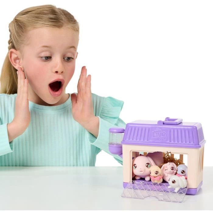 Playset - LITTLE LIVE PETS - Conigli Mama Surprise - Cuccioli inclusi - Accessori personalizzabili