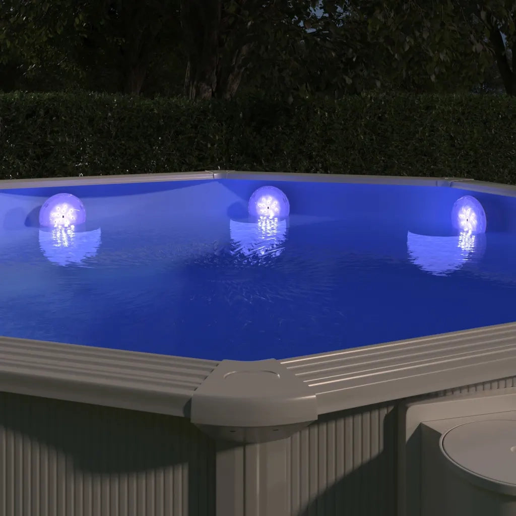 Luce LED Galleggiante e Subacquea con Telecomando Multicolore CFW9349274
