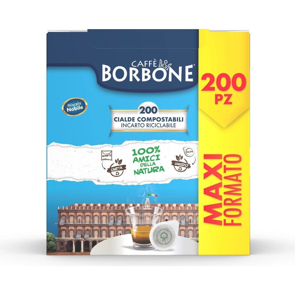 Caffè borbone cialda ese 44mm - micsela nobile - 200 cialde - 200NOBILE