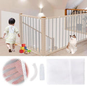 Rete di sicurezza per scale e balconi - 45 m x 09 m - Adatto per bambini e animali domestici.