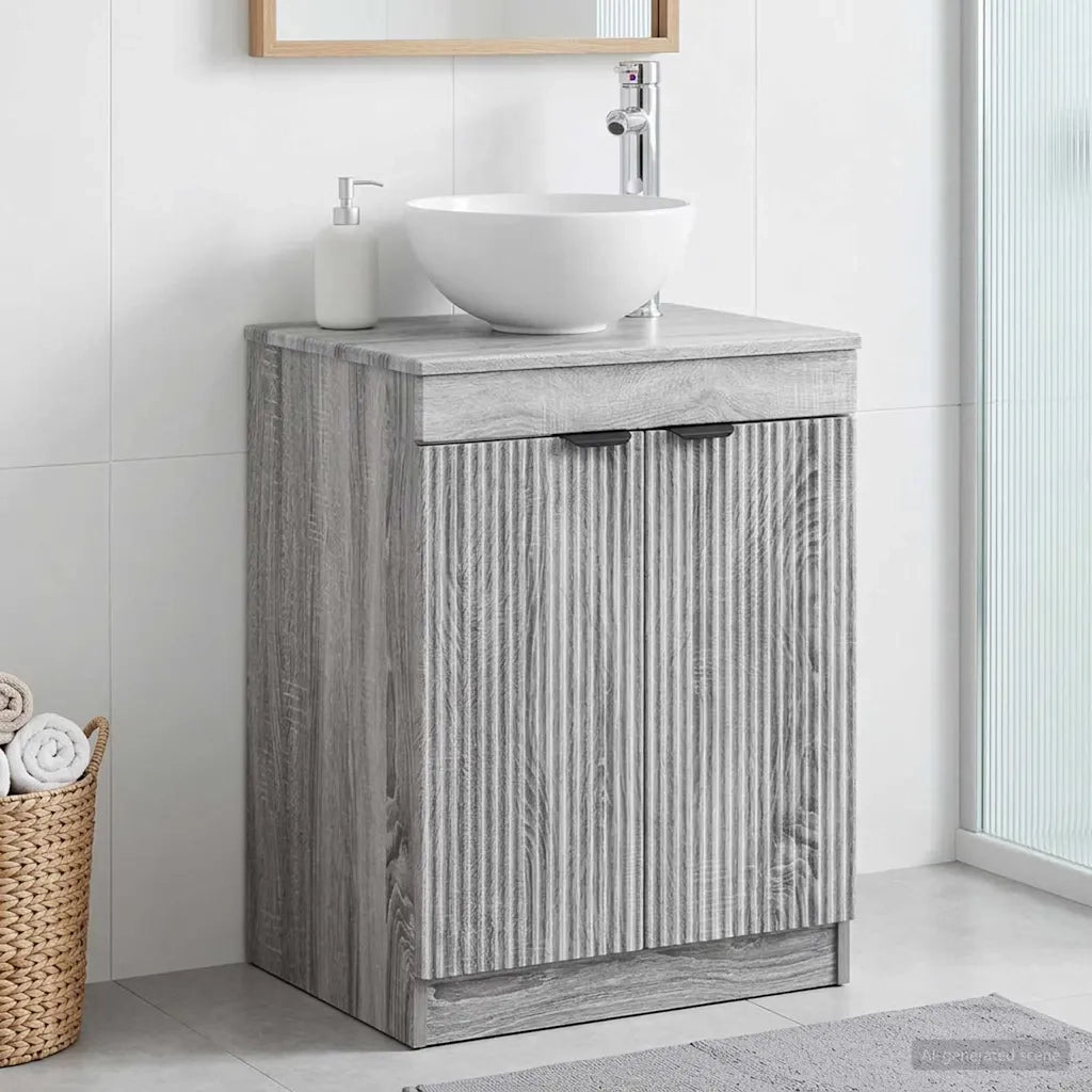 Mobile da Bagno Sonoma grigio 54 x 41 x 70 cm