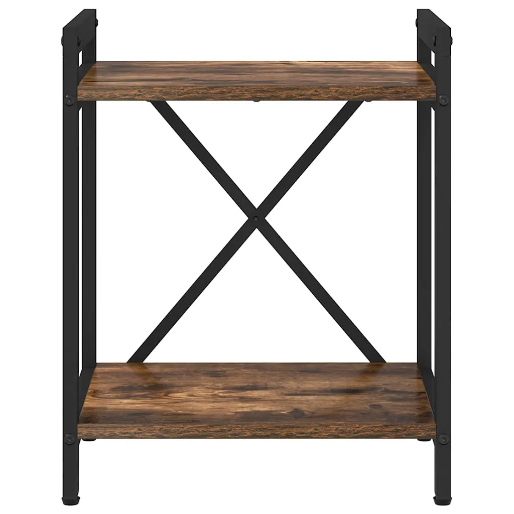 Libreria Rovere fumé 40 x 30 x 50 cm Legno multistrato 868373