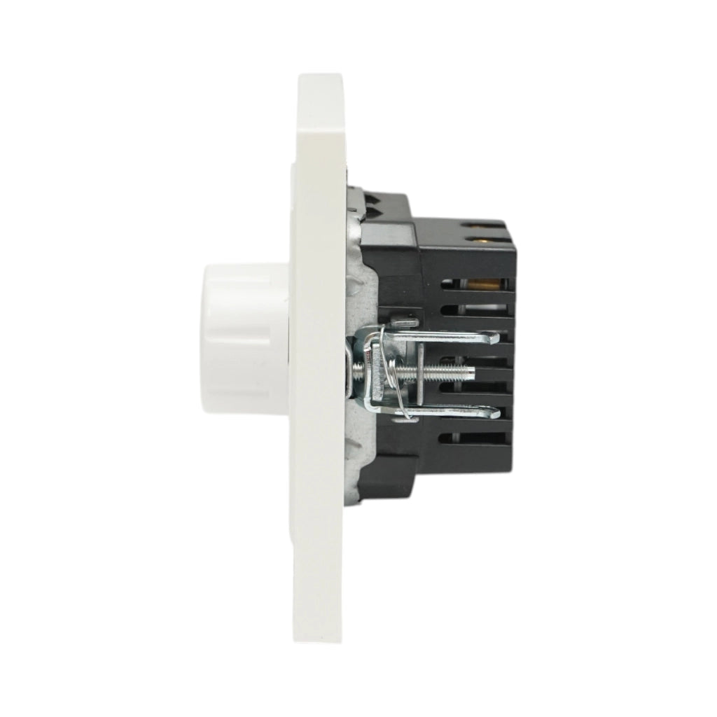 Regolatore di tensione per ventilatore da incasso bianco 500W, 220V, ABS 80x80mm