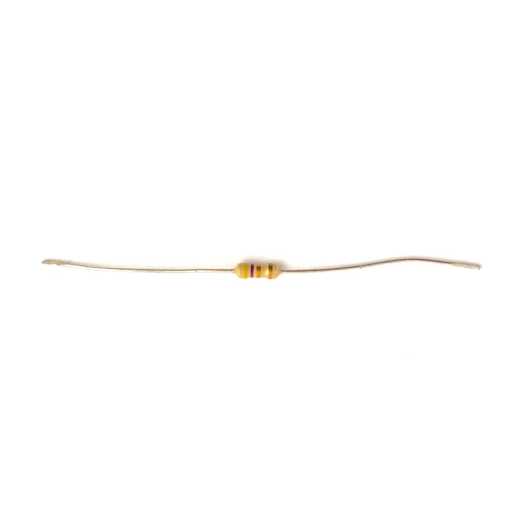 Resistori pasta di carbone 1/4 watt 4.7 +-5% Aleyay