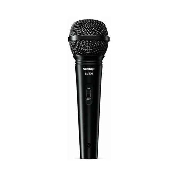 Microfono a filo shure sv200a black - 0042406186865