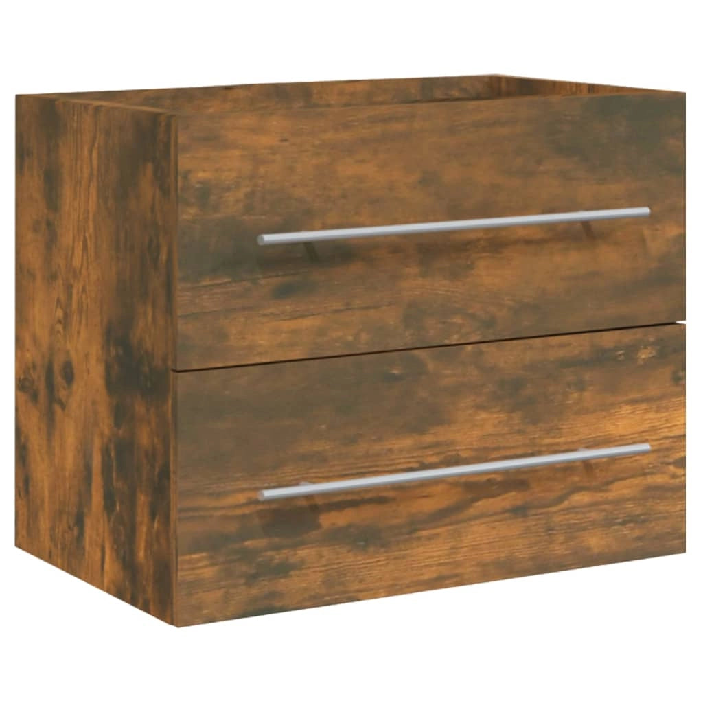 Mobile lavabo con lavabo integrato legno ingegnerizzato rovere affumicato 02_0006869