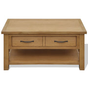 Tavolino da salotto | Tavolino da caff¨¨ | Tavolino da Soggiorno 88x53x45 cm in Legno Massello di Rovere