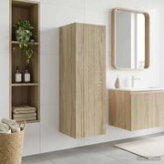 Mobiletto da Bagno a Muro Rovere Sonoma 33 x 34,5 x 60 cm 890534