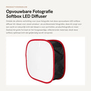 Box Soft per Fotografia Grande Dimensione - Ripiegabile - Portatile - Illuminazione per Fotografia - Molto Riflettente - Luce Naturale Soffice - Illuminazione per Fotografia Professionale