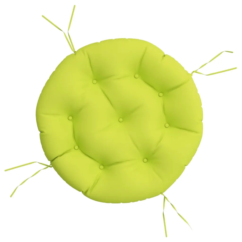 Cuscino Rotondo Verde Chiaro ? 60x11 cm in Tessuto Oxford