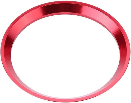 Sterzo Decorativo con Logo - Rosso - CLA GLK W204 W246 W176 W117 C117