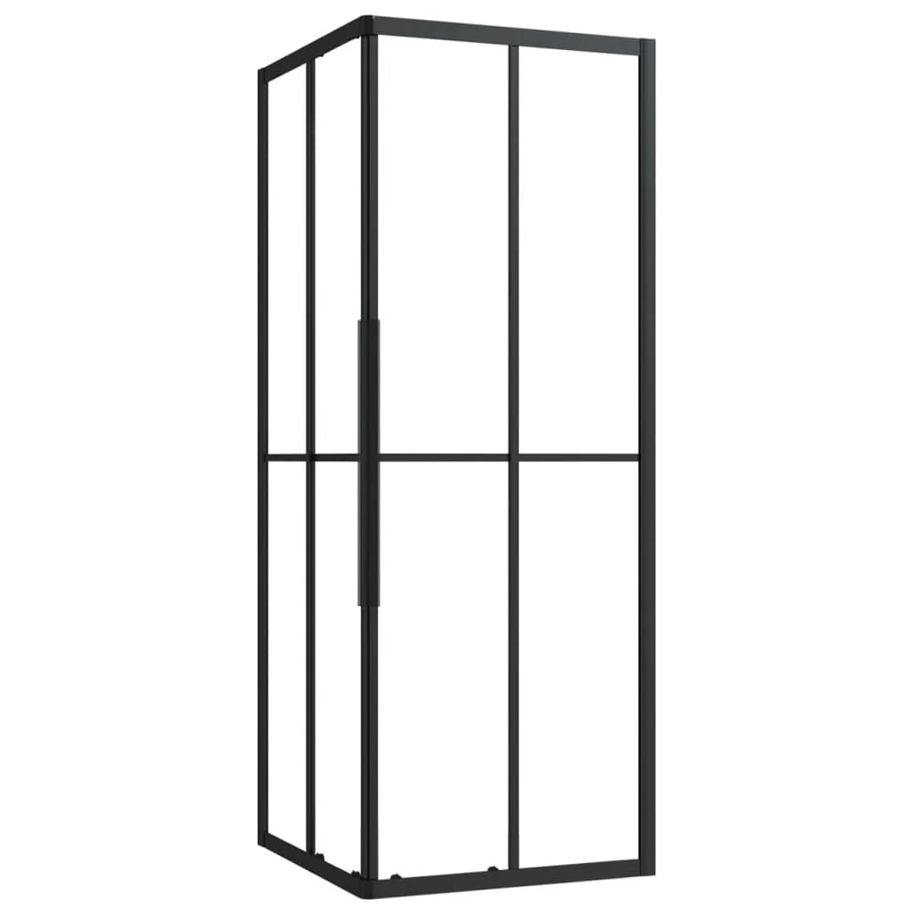 Box doccia ESG 80 x 80 x 180 cm nero 02_0002043