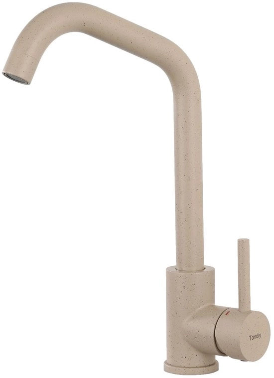 Kraan per cucina con rubinetto a 360° girevole, rubinetto ad alta pressione per cucina, rubinetto per cucina con bocchetta in acciaio inossidabile, rubinetto per cucina con bocchetta staccabile e aeratore rimovibile