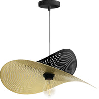 Lampada Da Soffitto APP1471-1CP Black/gold