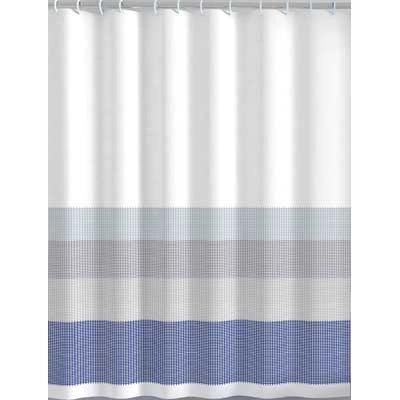TENDA DOCCIA JEANS TESSUTO  180x200 Multicolore     GEDY