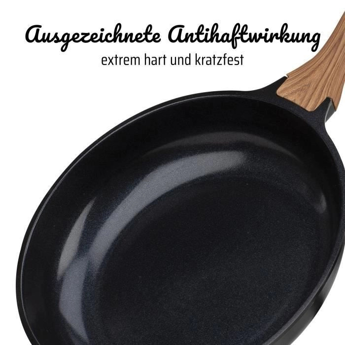 Padella in alluminio pressofuso - GSW - NATURAL FIT - 28 cm - 100% riciclato senza PFAS - Induzione