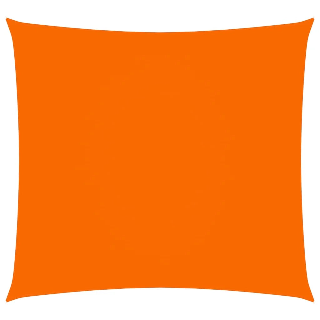 Vela ombreggiante/ombrellone quadrato 6 x 6 m in tessuto Oxford arancione 02_0009531