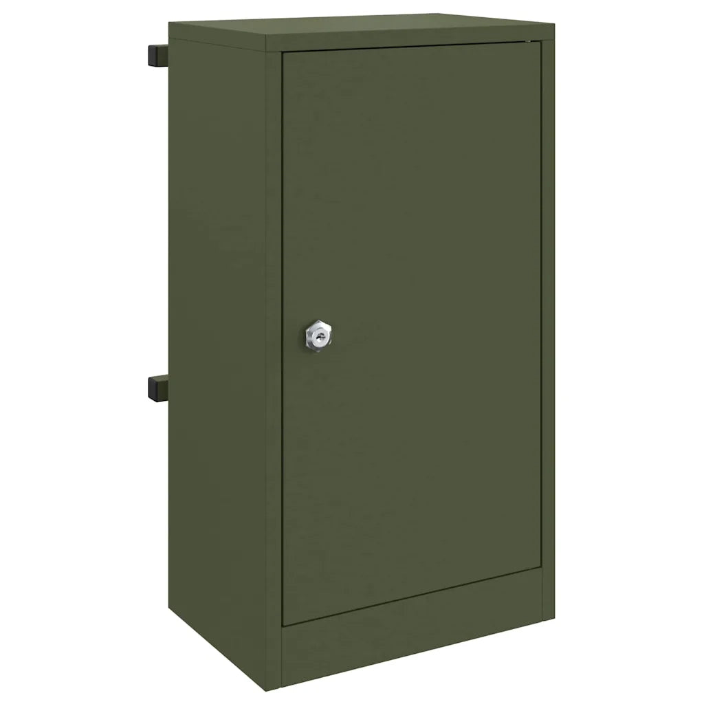 vidaXL cassetta postalepastkastei Oliver verde 30 x 23 x 55 cm Acciaio