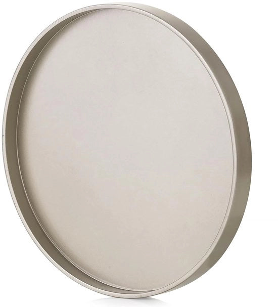 Piatto di servizio in legno dorato decorativo - 1 pezzo