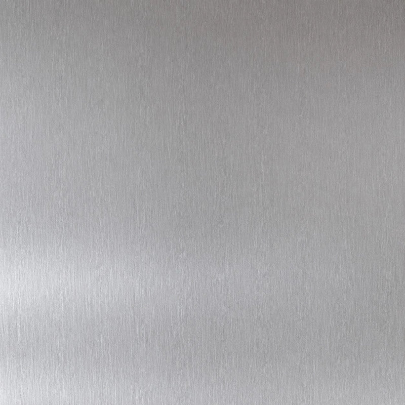Pannelli decorativi parete effetto acciaio inox, rivestimento murale PVC UV impermeabile 120x60 set 6 pezzi - Divina Home