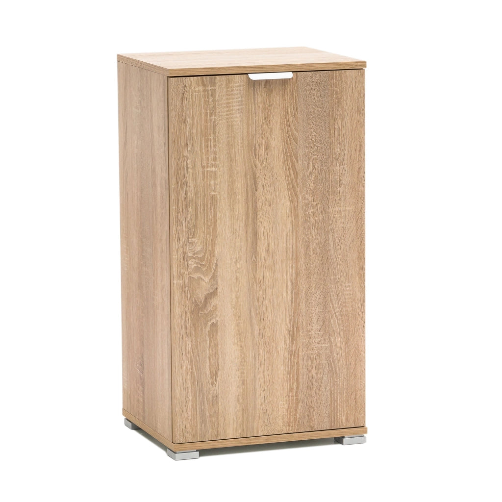 Armadietto da Bagno con un'anta  in Legno Composito cm 45x38x85 - LALO