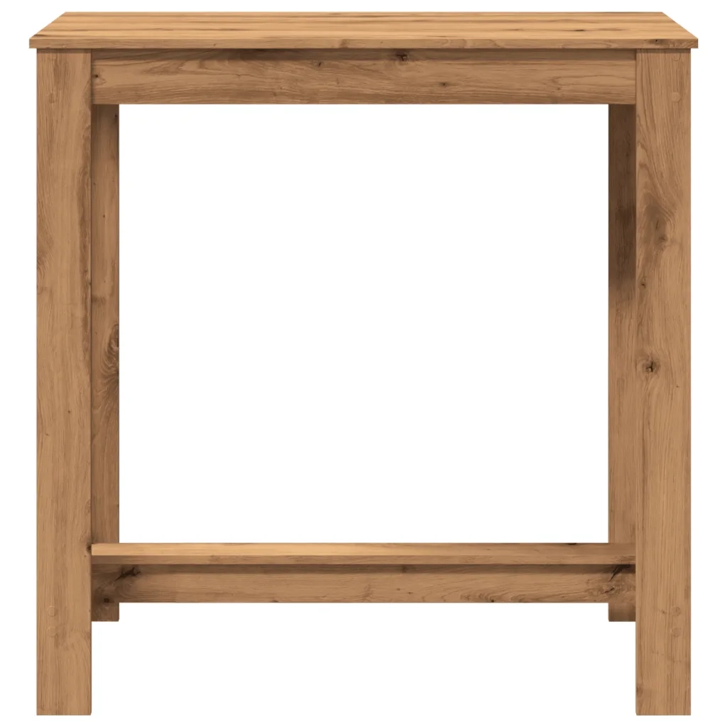 Tavolo Bar Rovere Artigianale 102x50x103,5 cm Legno Multistrato