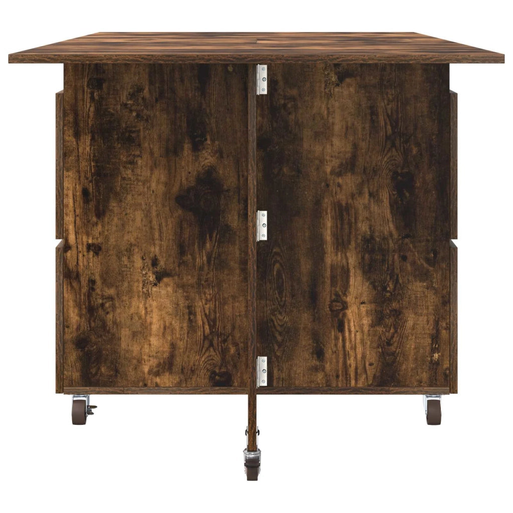 Tavolo da Pranzo 2 pcs 140 x 80 x 77 cm Legno ingegnerizzato
