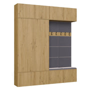 Guardaroba HAGA IV/2sz2w rovere artisan 2x armadio + 2x appendiabiti