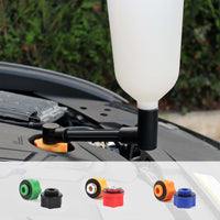 Set di imbuti per riempimento olio motore 8 pezzi Con prolunga e 6 adattatori Auto