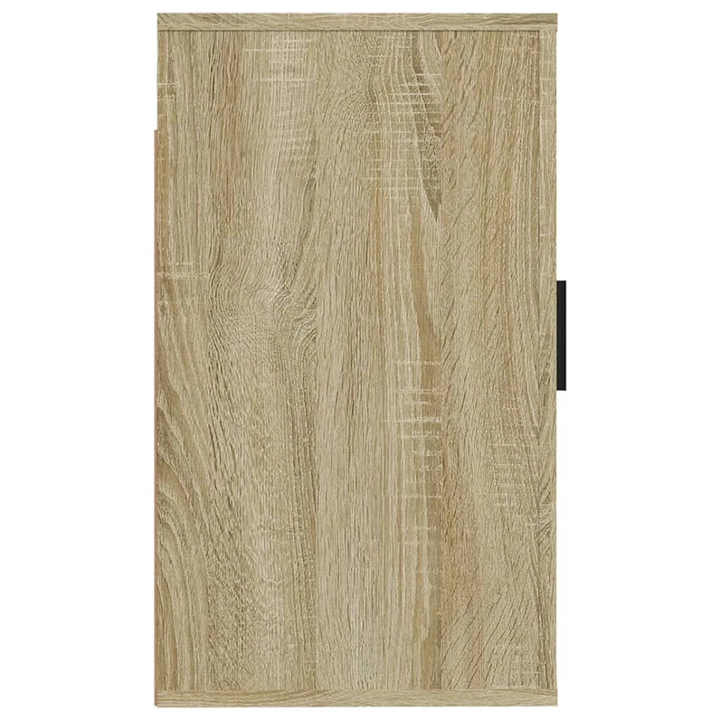 Mobile TV multimediale scaffale TV mobile TV credenza TV sala da pranzo soggiorno camera da letto a parete rovere Sonoma 40 x 34,5 x 60 cm marrone 02_0028154