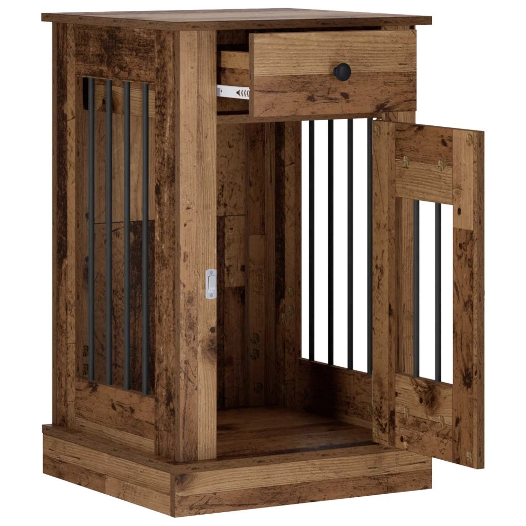 Mobile da cassa per cani Legno antico 50 x 47,5 x 80 cm 8014783