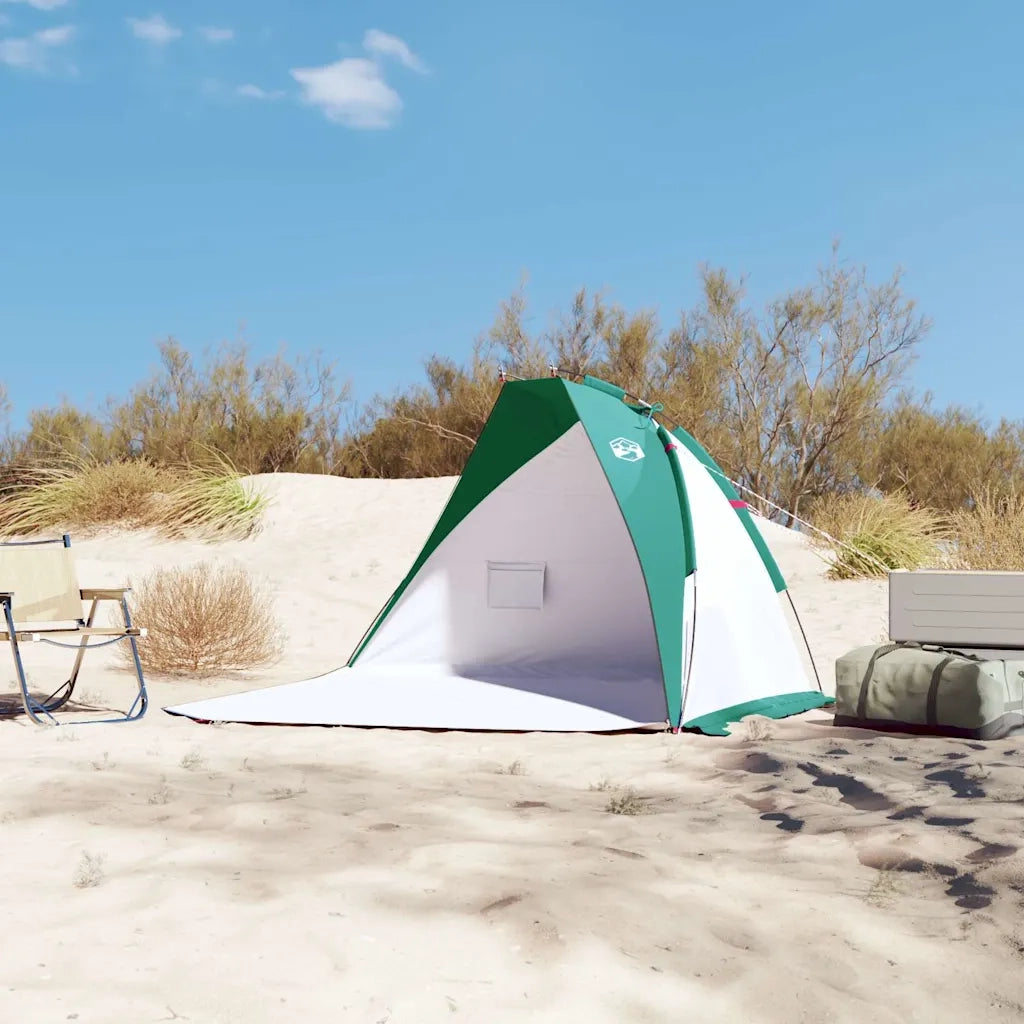 Tenda da Spiaggia Verde Mare 268x223x125 cm in Poliestere 185T 94407
