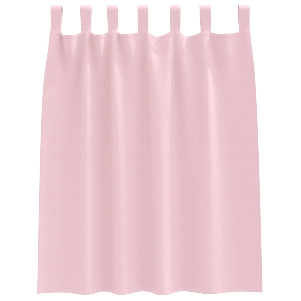Tende Blackout con Anelli 2 pcs Rosa baby 140 x 140 cm 4107628