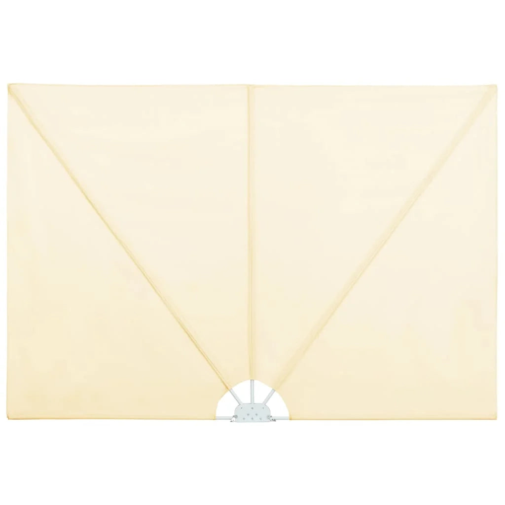 Tenda da sole laterale retrattile/schermo privacy per patio giardino terrazza balcone 300 x 200 cm crema 02_0007068