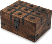 Cassettina in legno per gioielli e orologi - contenitore multifunzionale - regalo ideale