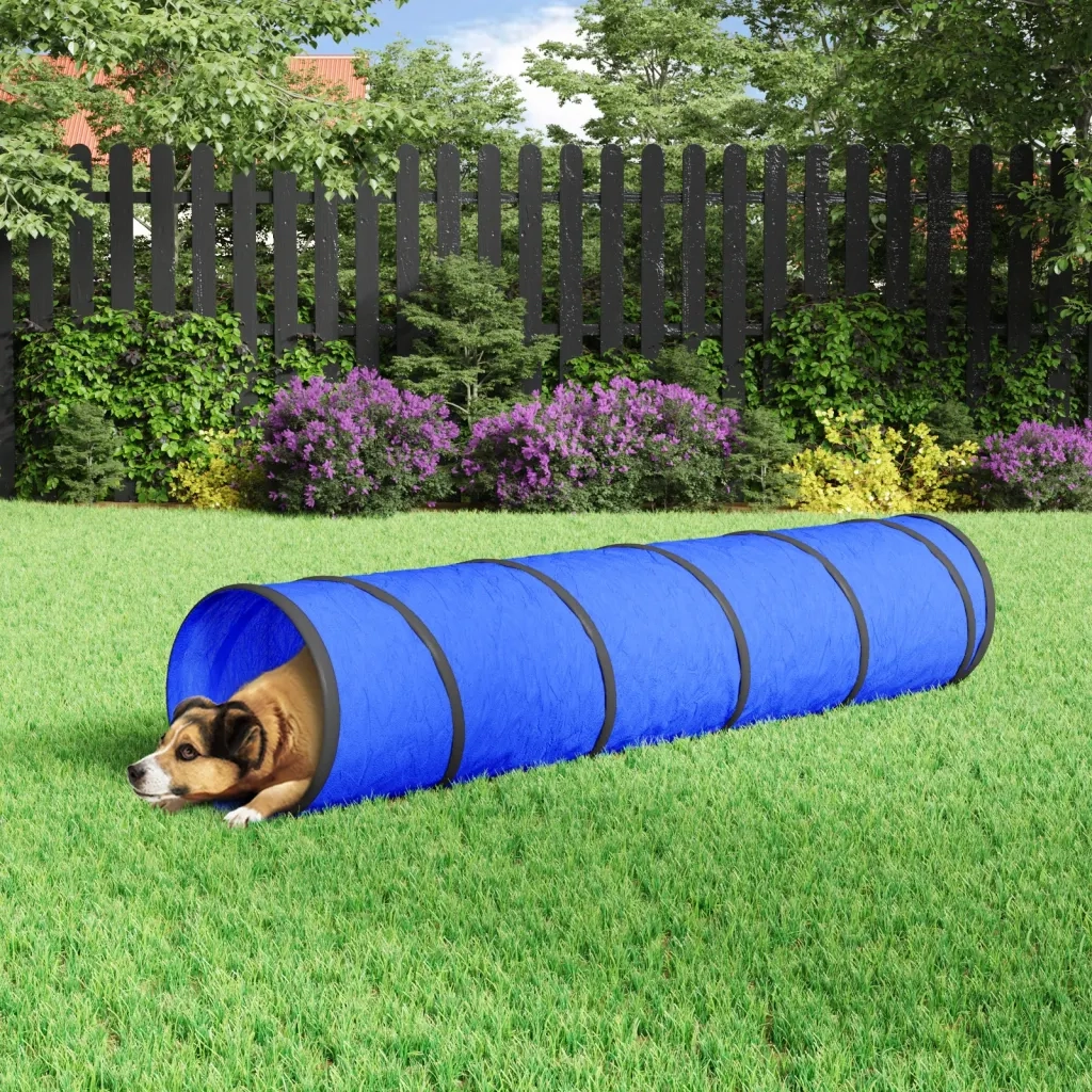 Tunnel per Cani Blu ? 40x200 cm in Poliestere CFW4159242