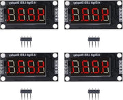 Quattro Set di Moduli Display Digitale da 0 a 36 Pollici 4 Digitale 7 Segmento Display Buis TM1637 modulo 5V