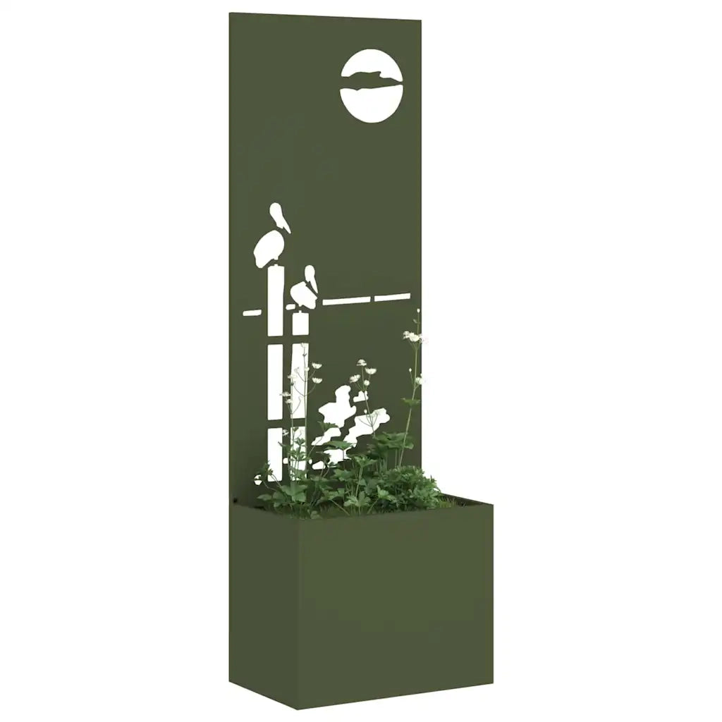 Schermo per privacy in giardino Oliver verde 50 x 150 cm CFW7440239