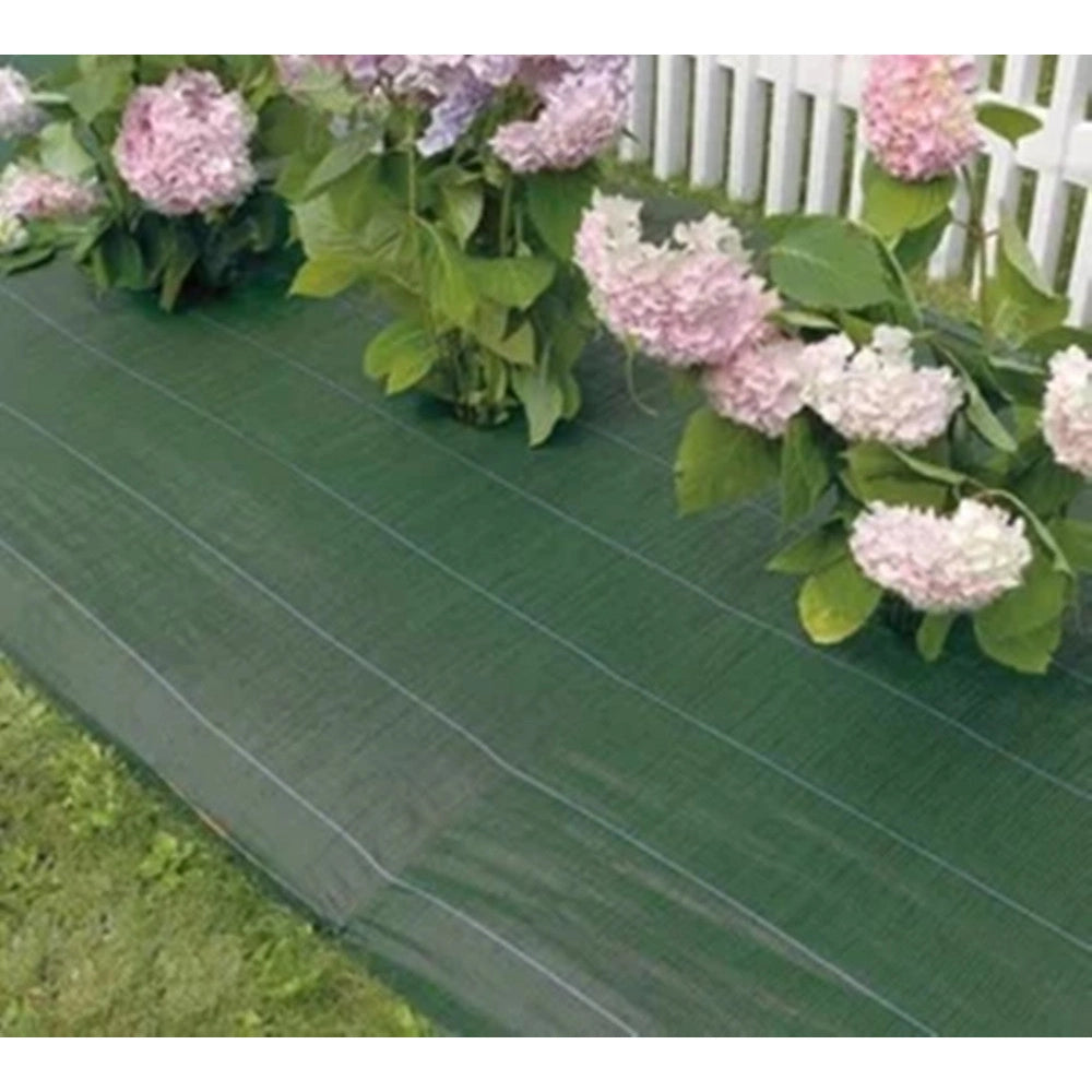 Trade Shop - Set 3pz Rete Telo Pacciamatura Anti Erba Orto Giardino Serra 1x10mt Resistente 222251 -