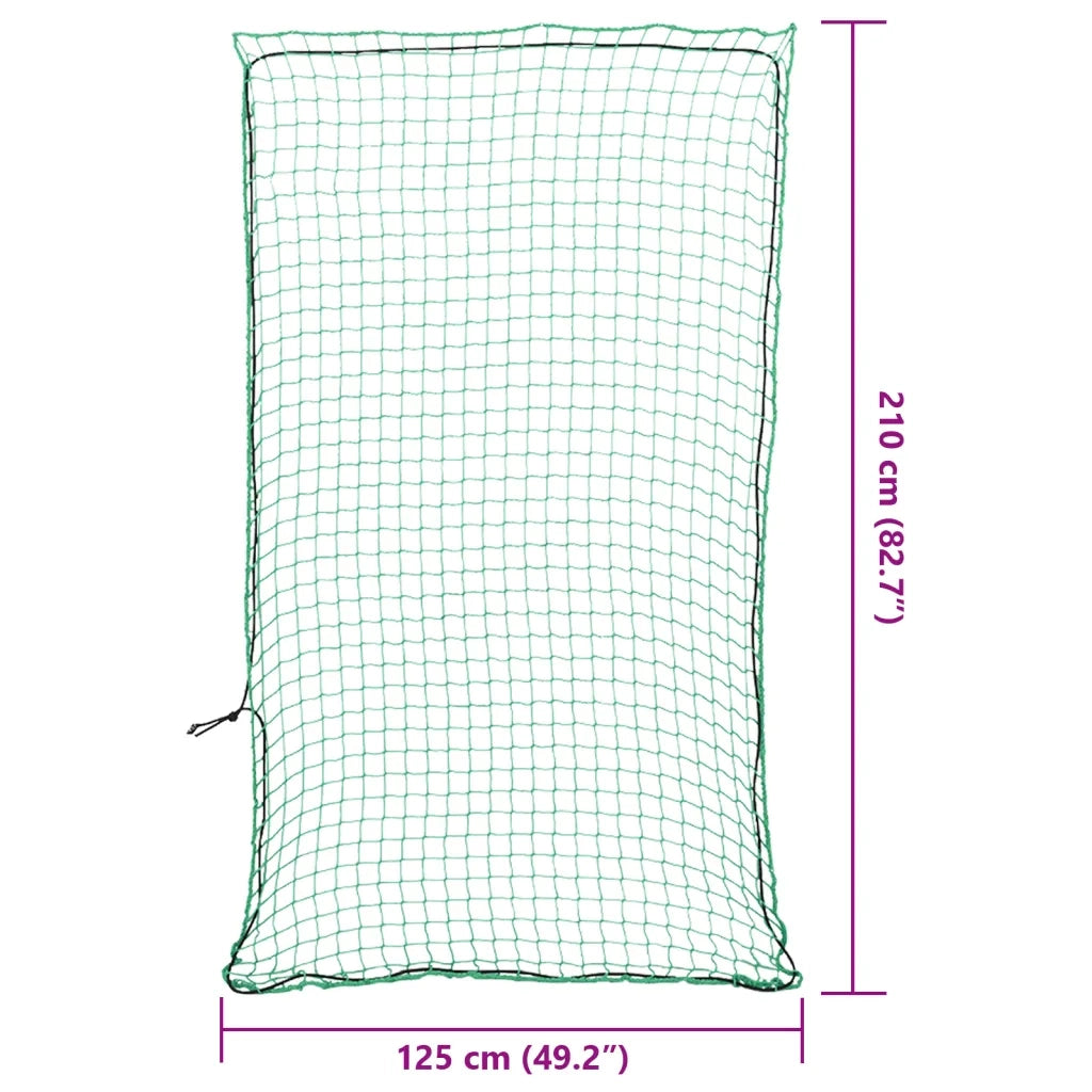Rete per Rimorchio con Corda Elastica Verde 2,1x1,25 m in PP CFW2953362