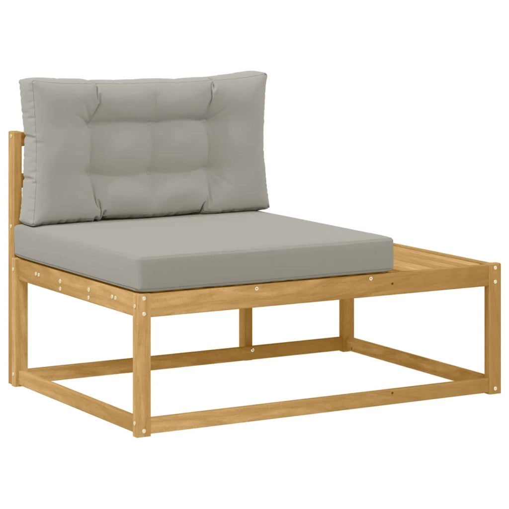 Divano da esterno-Divano da Giardino Bianco 115 x 83 x 73 cm Poliestere 254509