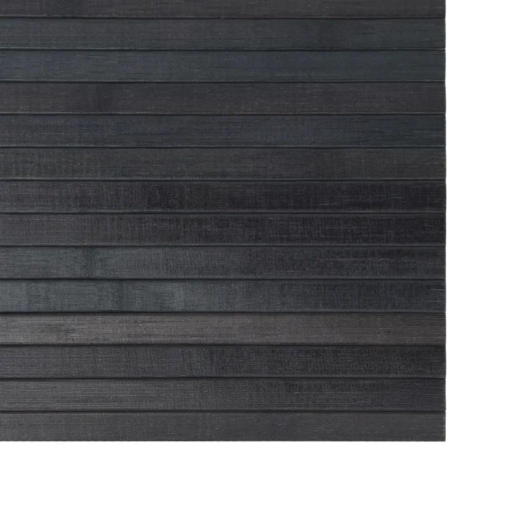 Tappeto Rettangolare Grigio 100x200 cm in BambÃ¹