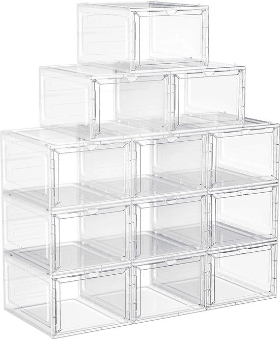 Sistema di Organizzazione delle Scarpe - Organizzatore delle Scarpe - Scatola delle Scarpe - Organizzazione delle Scarpe - Must Have in Casa!
