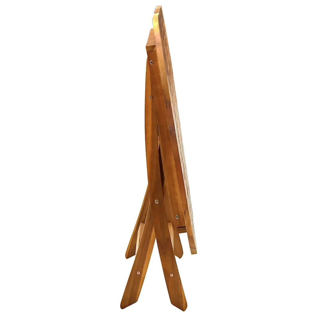 Set Pranzo da Giardino 9pz Legno Massello di Acacia e Textilene 3279257