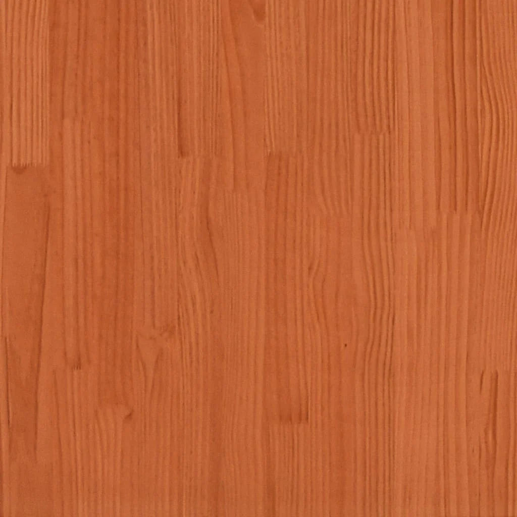 Scarpiera mobile contenitore per scarpe mobile per ingresso/corridoio/soggiorno finitura a cera 110 x 34 x 45 cm legno massello di pino marrone 02_0021743