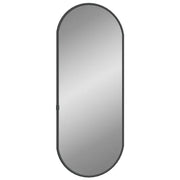 Specchio da Parete | Specchio decorativo Nero 50x20 cm Ovale