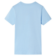 Maglietta da Bambino a Maniche Corte Azzurra 104 12015